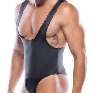 Svenjoyment Stringbody mit Reißverschluss, Schwarz, Mattlook Svenjoyment Stringbody mit Reißverschluss, Schwarz, Mattlook – Bild 3