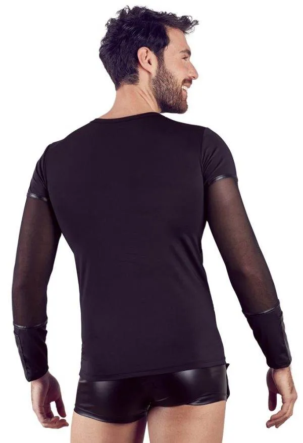 NEK Herren Shirt S - Mattlook, Powernet-Einsätze, abnehmbares Brustharness XL NEK Herren Shirt S - Mattlook, Powernet-Einsätze, abnehmbares Brustharness XL