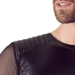 NEK Herrenshirt - Tight-Fit, Mattlook, gesteppte Schultern, Powernet-Einsätze L NEK Herrenshirt - Tight-Fit, Mattlook, gesteppte Schultern, Powernet-Einsätze L – Bild 8