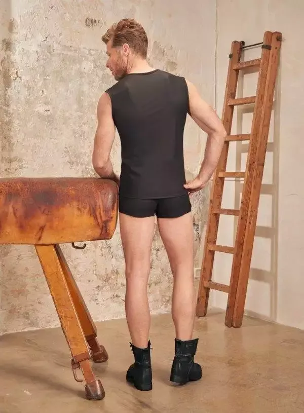 NEK Herren Shirt - Mattlook mit Netz-Einsätzen S NEK Herren Shirt - Mattlook mit Netz-Einsätzen S