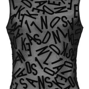 Svenjoyment Herren Top S - Buchstaben-Print, transparent, körperbetonend M Svenjoyment Herren Top S - Buchstaben-Print, transparent, körperbetonend M – Bild 6