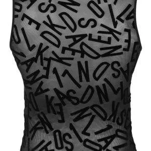 Svenjoyment Herren Top S - Buchstaben-Print, transparent, körperbetonend M Svenjoyment Herren Top S - Buchstaben-Print, transparent, körperbetonend M – Bild 7