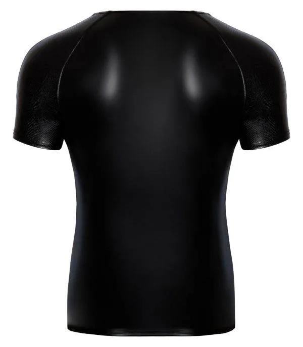 Noir Powerwetlook Shirt 2XL Noir Powerwetlook Shirt 2XL