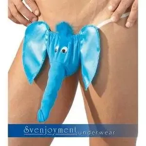 Svenjoyment Herren Gag String Elefant S-L Svenjoyment Herren Gag String Elefant S-L – Bild 6