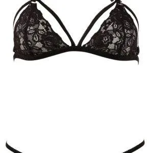 Cottelli LINGERIE - Spitzen-Set: Soft-BH & String ouvert M Cottelli LINGERIE - Spitzen-Set: Soft-BH & String ouvert M – Bild 7