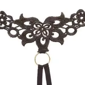 Cottelli LINGERIE - Ouvert Set mit Stickereien und Strass L Cottelli LINGERIE - Ouvert Set mit Stickereien und Strass L – Bild 6