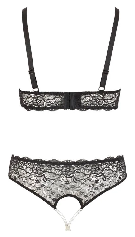 Cottelli CURVES - Perlenset mit Soft-BH und String L Cottelli CURVES - Perlenset mit Soft-BH und String L