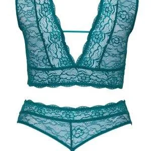 Cottelli CURVES - Spitzen BH Set petrol, ouvert Petrol 4XL Cottelli CURVES - Spitzen BH Set petrol, ouvert Petrol 4XL – Bild 7