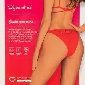Obsessive Diyosa - Set mit Soft-BH und Slip M/L Obsessive Diyosa - Set mit Soft-BH und Slip M/L – Bild 6