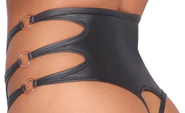 Cottelli LINGERIE BH-Set Ringe schwarz Größe XL Cottelli LINGERIE BH-Set Ringe schwarz Größe XL