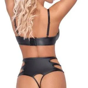Cottelli LINGERIE BH-Set Ringe schwarz Größe XL Cottelli LINGERIE BH-Set Ringe schwarz Größe XL – Bild 6