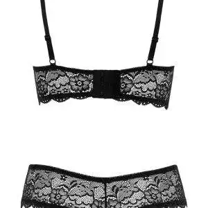 Cottelli LINGERIE - Hebe Set mit Glitzerelementen und String ouvert 80B/M Cottelli LINGERIE - Hebe Set mit Glitzerelementen und String ouvert 80B/M – Bild 7