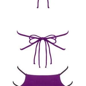 Obsessive Bikini Balitta - Lila-Glanzlook, leicht gefüttert, hoher Tragekomfort M Obsessive Bikini Balitta - Lila-Glanzlook, leicht gefüttert, hoher Tragekomfort M – Bild 7