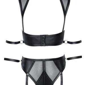 Cottelli BONDAGE - Top & Slip mit Schenkel-Harnesses S Cottelli BONDAGE - Top & Slip mit Schenkel-Harnesses S – Bild 6
