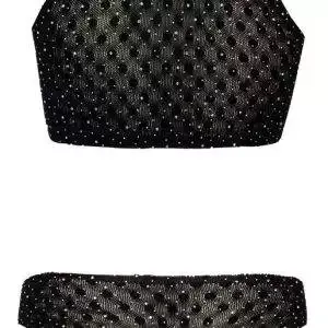Cottelli FANTASY Strass-Ensemble, Größe S, Schwarz Cottelli FANTASY Strass-Ensemble, Größe S, Schwarz – Bild 6