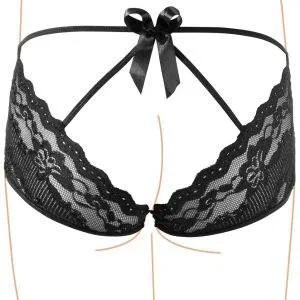 Cottelli LINGERIE - Verführerische Spitzen-Panty mit Rückenbindung S Cottelli LINGERIE - Verführerische Spitzen-Panty mit Rückenbindung S – Bild 6