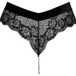 Cottelli LINGERIE - Spitzenpanty mit abnehmbarer Kette S Cottelli LINGERIE - Spitzenpanty mit abnehmbarer Kette S – Bild 6