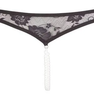 Cottelli LINGERIE - Spitzenrio String mit Perlenkette S Cottelli LINGERIE - Spitzenrio String mit Perlenkette S – Bild 7