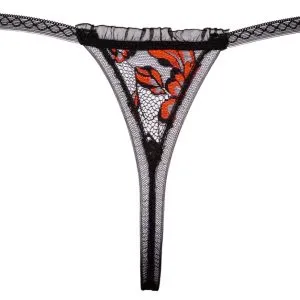 Cottelli LINGERIE - Verführerischer Riostring ouvert mit Schrittkette Schwarz/Rot M/L Cottelli LINGERIE - Verführerischer Riostring ouvert mit Schrittkette Schwarz/Rot M/L – Bild 6