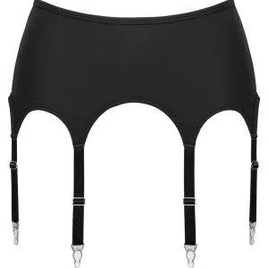 Cottelli LINGERIE Strapsgurt in schwarz, Mattlook, 11 cm Cottelli LINGERIE Strapsgurt in schwarz, Mattlook, 11 cm – Bild 6