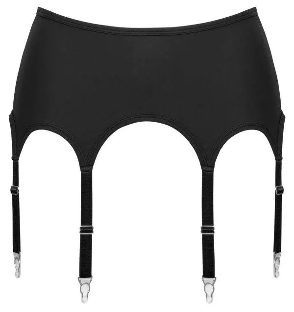 Cottelli LINGERIE Strapsgurt in schwarz, Mattlook, 11 cm Cottelli LINGERIE Strapsgurt in schwarz, Mattlook, 11 cm