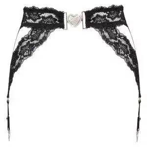 Cottelli LINGERIE Eleganter Schwarzer Spitzen-Strapsgurt Cottelli LINGERIE Eleganter Schwarzer Spitzen-Strapsgurt – Bild 6