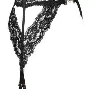 Cottelli LINGERIE Eleganter Schwarzer Spitzen-Strapsgurt Cottelli LINGERIE Eleganter Schwarzer Spitzen-Strapsgurt – Bild 7