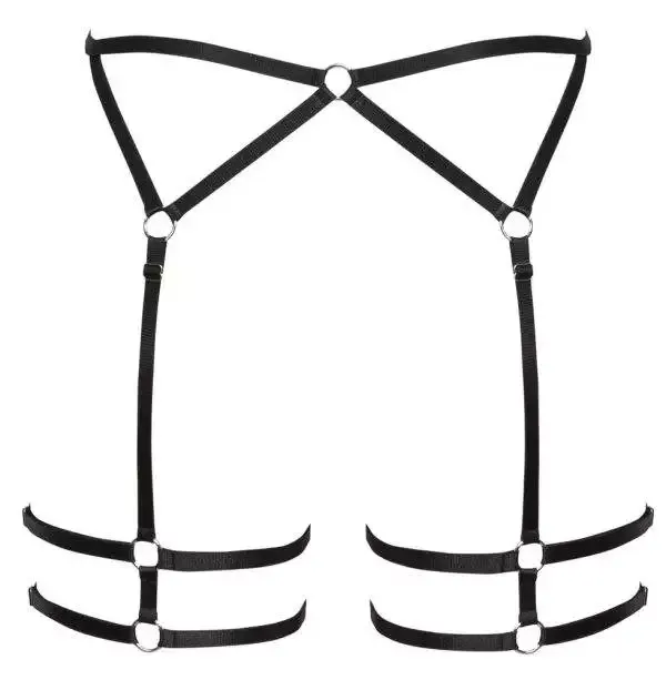Cottelli LINGERIE Harness, Schwarz, Größe S Cottelli LINGERIE Harness, Schwarz, Größe S