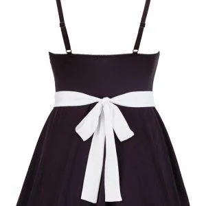 Cottelli COSTUMES Servierkleid - Figurbetontes Kleid mit Schürze Schwarz/Weiß S Cottelli COSTUMES Servierkleid - Figurbetontes Kleid mit Schürze Schwarz/Weiß S – Bild 7