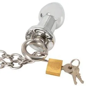 Fetish Collection - Handfesseln mit Analplug Schwarz/Silber Fetish Collection - Handfesseln mit Analplug Schwarz/Silber – Bild 6