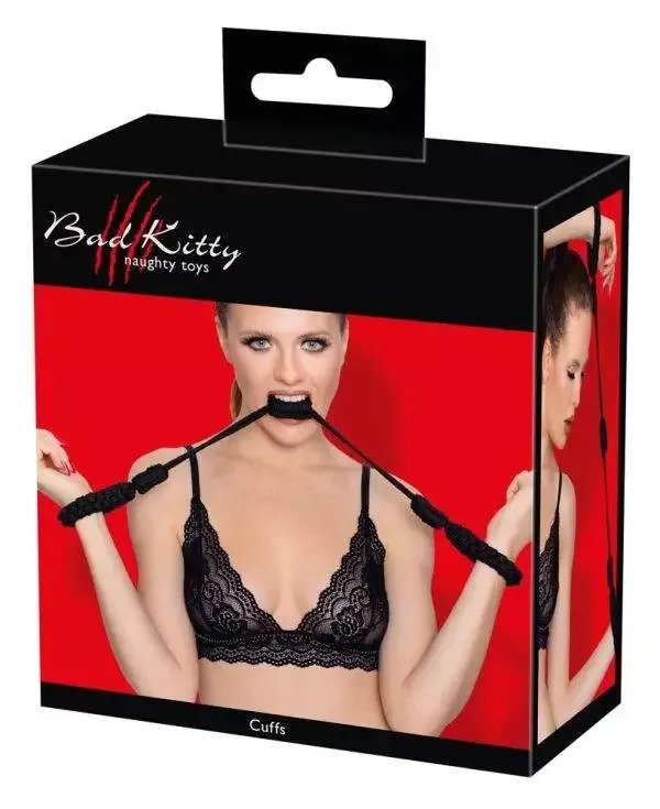Bad Kitty Cuffs Rope - Softbondage-Handfessel (70 Zeichen) S/M Bad Kitty Cuffs Rope - Softbondage-Handfessel (70 Zeichen) S/M