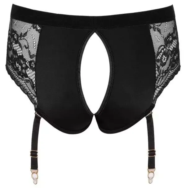 Bad Kitty Strap-on-Panties - Po-freie Panties mit Haltering schwarz XL Bad Kitty Strap-on-Panties - Po-freie Panties mit Haltering schwarz XL