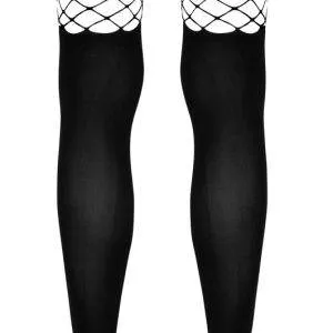 Cottelli LEGWEAR - 2in1 Overknee Netzstrümpfe S/M Cottelli LEGWEAR - 2in1 Overknee Netzstrümpfe S/M – Bild 7