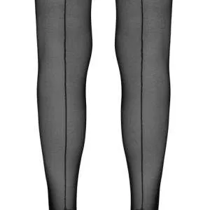 Cottelli LEGWEAR - Lilien-umrahmte Nahtstrümpfe 3 Cottelli LEGWEAR - Lilien-umrahmte Nahtstrümpfe 3 – Bild 5