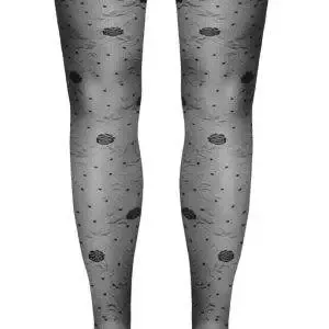 Cottelli LEGWEAR - Rosenmuster Halterlose Strümpfe schwarz Größe 1 Cottelli LEGWEAR - Rosenmuster Halterlose Strümpfe schwarz Größe 1 – Bild 7