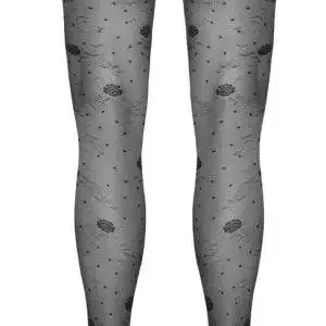 Cottelli LEGWEAR - Rosenmuster Halterlose Strümpfe schwarz Größe 1 Cottelli LEGWEAR - Rosenmuster Halterlose Strümpfe schwarz Größe 1 – Bild 8