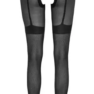Cottelli LEGWEAR Netz-Strumpfhose ouvert 2 - 30 den, mit Strapsgurt und Strapsen 2 Cottelli LEGWEAR Netz-Strumpfhose ouvert 2 - 30 den, mit Strapsgurt und Strapsen 2 – Bild 6