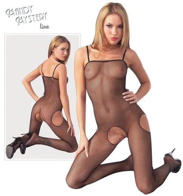 NO:XQSE Netz-Catsuit, erregende Transparenz! L/XL NO:XQSE Netz-Catsuit, erregende Transparenz! L/XL