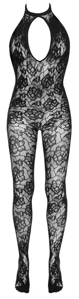 Cottelli FANTASY Catsuit ouvert - Verführerische Fantasien, Größe XXL, Schwarz Cottelli FANTASY Catsuit ouvert - Verführerische Fantasien, Größe XXL, Schwarz