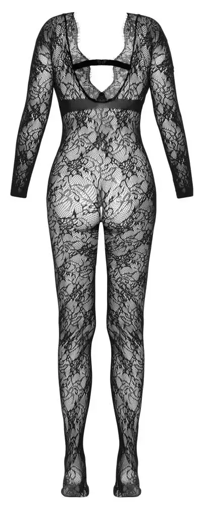 Cottelli FANTASY Langarm-Catsuit ouvert in Spitzenoptik Cottelli FANTASY Langarm-Catsuit ouvert in Spitzenoptik