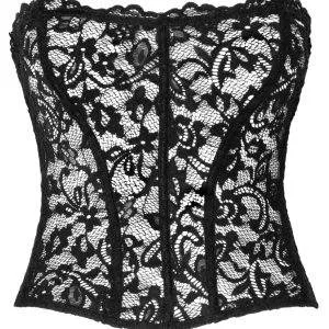 Noir Spitzen-Corsage in exklusivem Design schwarz Größe L Noir Spitzen-Corsage in exklusivem Design schwarz Größe L – Bild 6