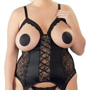 Cottelli CURVES Strapshemd, figurformend 3XL Cottelli CURVES Strapshemd, figurformend 3XL – Bild 6
