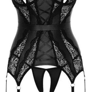 Cottelli LINGERIE Strapshemd offen - Verführerisches Design S Cottelli LINGERIE Strapshemd offen - Verführerisches Design S – Bild 7