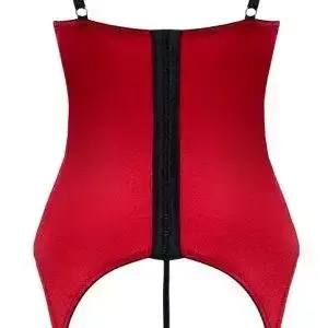 Cottelli LINGERIE Strapshemd rot - busenfrei & String ouvert Rot/Schwarz Größe M Cottelli LINGERIE Strapshemd rot - busenfrei & String ouvert Rot/Schwarz Größe M – Bild 7