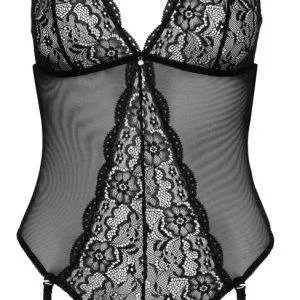 Cottelli LINGERIE Stringbody ouvert, Powernet & Spitze S Cottelli LINGERIE Stringbody ouvert, Powernet & Spitze S – Bild 8