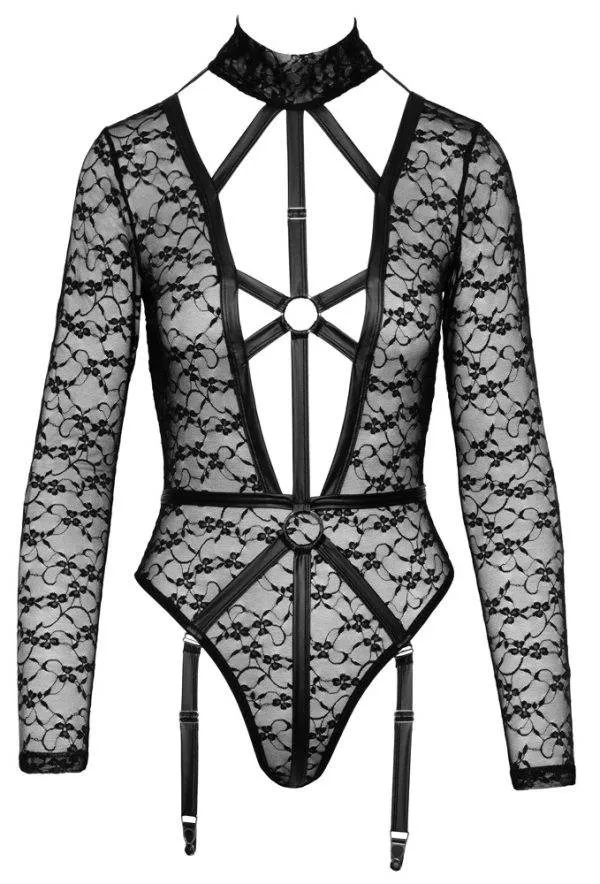 Cottelli LINGERIE - Spitzenriobody mit Mattlook S Cottelli LINGERIE - Spitzenriobody mit Mattlook S