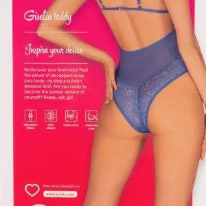 Obsessive Body Giselia - Bügel-Body in royalem Blau XS/S Obsessive Body Giselia - Bügel-Body in royalem Blau XS/S – Bild 6