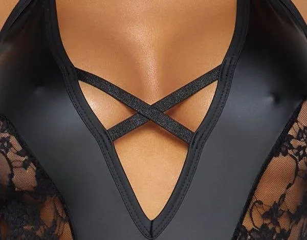 Cottelli LINGERIE Riobody - Spitze, Mattlook, Rückenfrei M Cottelli LINGERIE Riobody - Spitze, Mattlook, Rückenfrei M