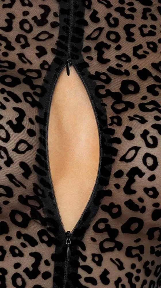 Noir Leopard Body M Noir Leopard Body M