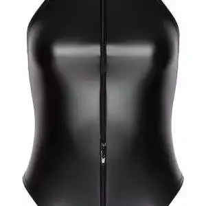 Noir Body Zip+Glitzer S - Exklusiver Powerwetlook Body schwarz Größe S Noir Body Zip+Glitzer S - Exklusiver Powerwetlook Body schwarz Größe S – Bild 6